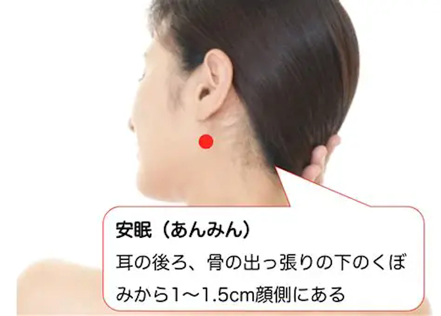 安眠のツボ